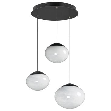 Maxim Lighting Nimbus 3-Light LED Pendant in Black, , large