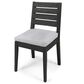 Hearth and Haven 7-Piece Outdoor Expandable Dining Set with Light Grey Cushions in Dark Grey, , large