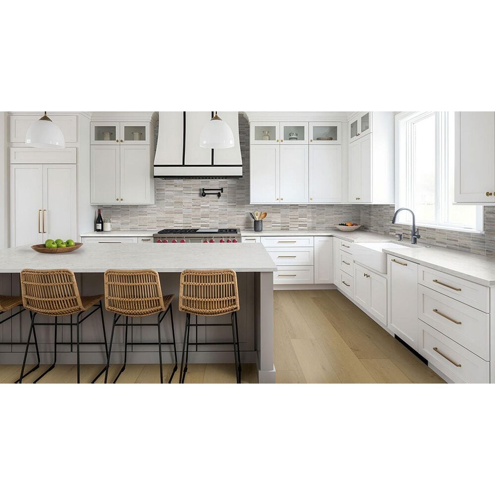 MS International Ravello Mini Stack 0.625" x 4" on 12" x 12" Marble Mosaic Sheet, , large