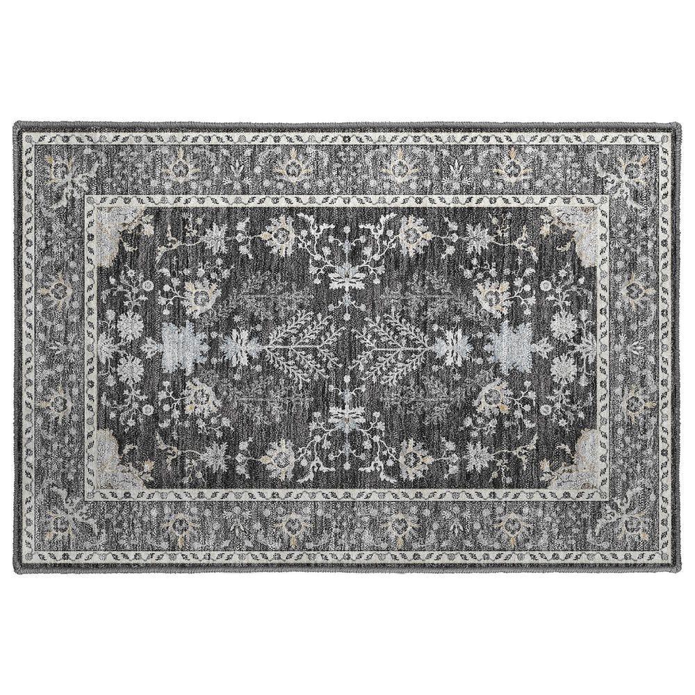 Dalyn Rug Company Hatay 3" x 5" Charcoal Area Rug, , large