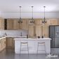 Hunter Perch Point 1-Light Pendant in Noble Bronze, , large