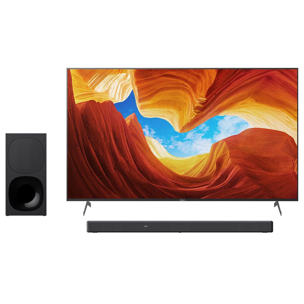 Sony 65" Class X900H 4K LED Ultra HD with HDR - Smart TV and 3.1.2 Soundbar System, , large