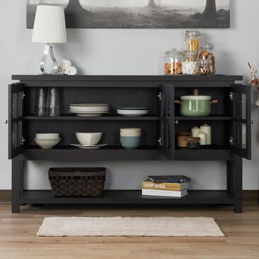 Furniture of America Spence Buffet in Black, , large