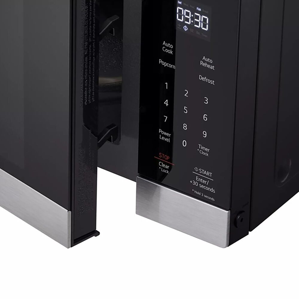 LG 0.9 Cu. Ft. NeoChef Countertop Microwave with Smart Inverter in Stainless Steel, , large