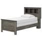 Ashley Frandern Twin Bookcase Panel Bed in Warm Gray, , large