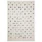 Loloi II Hagen 3"7" x 5"7" White and Navy Area Rug, , large