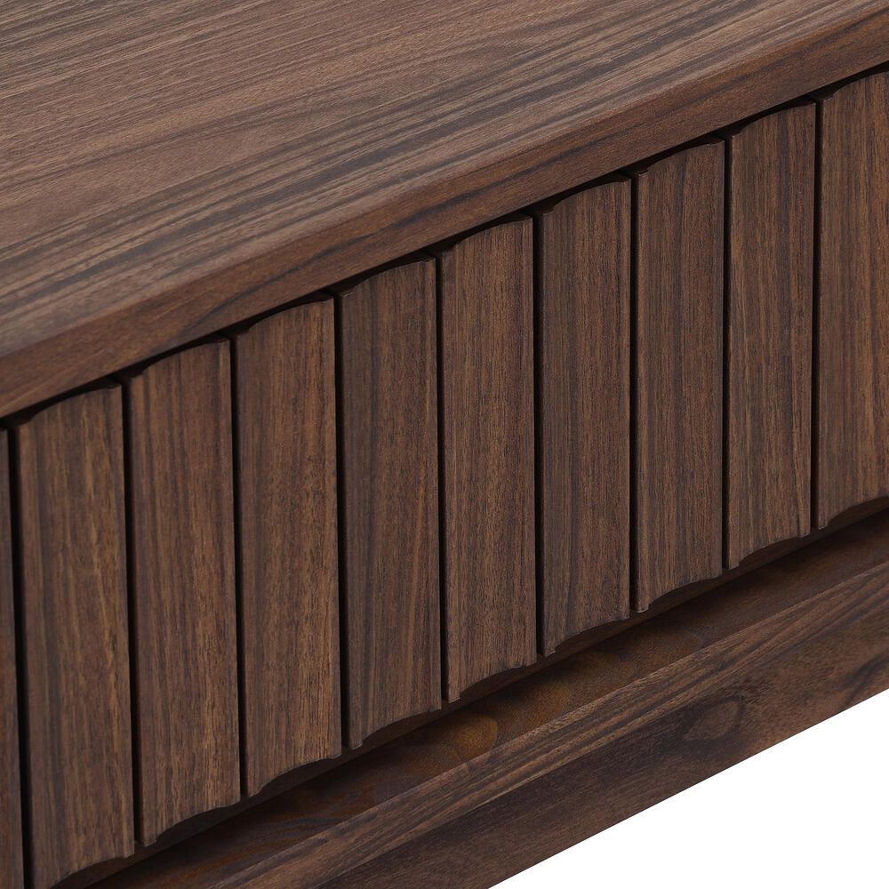 Safavieh Fidia 1-Drawer Nightstand in Dark Walnut, , large