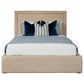 Simeon Collection Kennedy King Storage Panel Bed in Balanced Fossil, , large