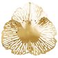 Maple and Jade 28.5" x 28" Glam Flowers Wall Decor in Gold (Set of 3), , large