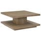 Steve Silver Furniture Canyon Cocktail Table in Weathered Sand, , large