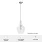 Hunter Maple Park 1-Light Pendant in Brushed Nickel, , large
