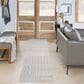 Nourison Astra Machine Washable 2"2" x 10" Grey Runner, , large