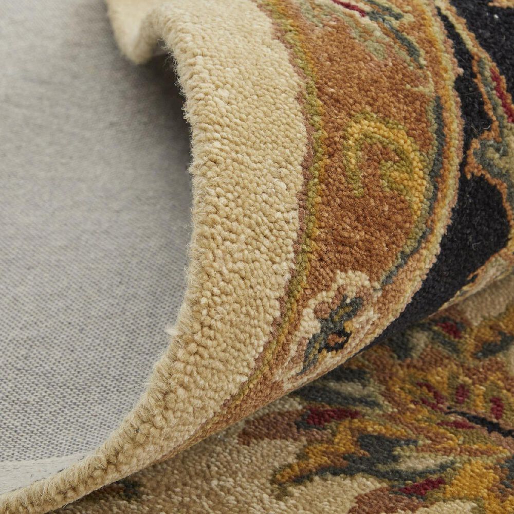 Feizy Rugs Wagner Beige and Black 5&#39; x 8&#39; Area Rug, , large