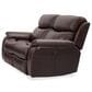Oxford Furniture Manual Reclining Loveseat in Brazil Cocoa, , large