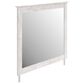 Ashley Makidern Rectangular Dresser Mirror in Whitewash, , large