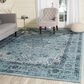 Safavieh Evoke EVK220E-9 9" x 12" Light Blue/Light Blue Area Rug, , large