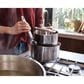 Joseph Joseph Space Steel 3-Piece Saucepan Set with Folding Handle in Stainless Steel, , large