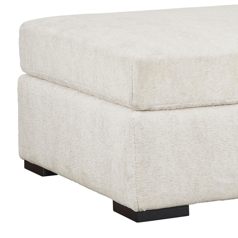 Ashley Chessington Oversized Accent Ottoman in Ivory, , large