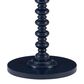 Linon Home Decor Aurora Round Side Table in Navy Blue, , large
