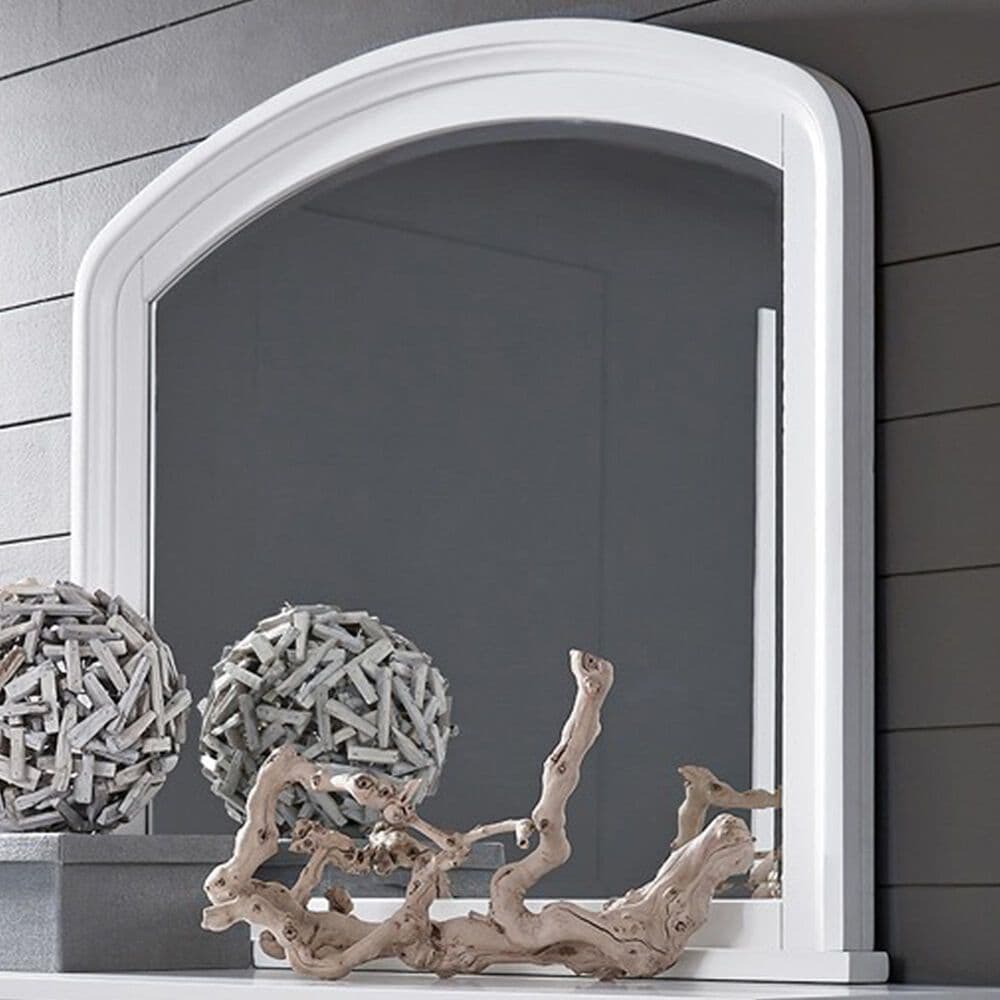 Riva Ridge Cambridge Double Dresser Mirror in White, , large