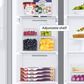 Samsung 22 Cu. Ft. Side by Side Refrigerator with Touch Screen Family Hub in Stainless Steel, , large