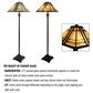 Timberlake Tiffany Style Stained Glass Floor Lamp in Bronze, , large