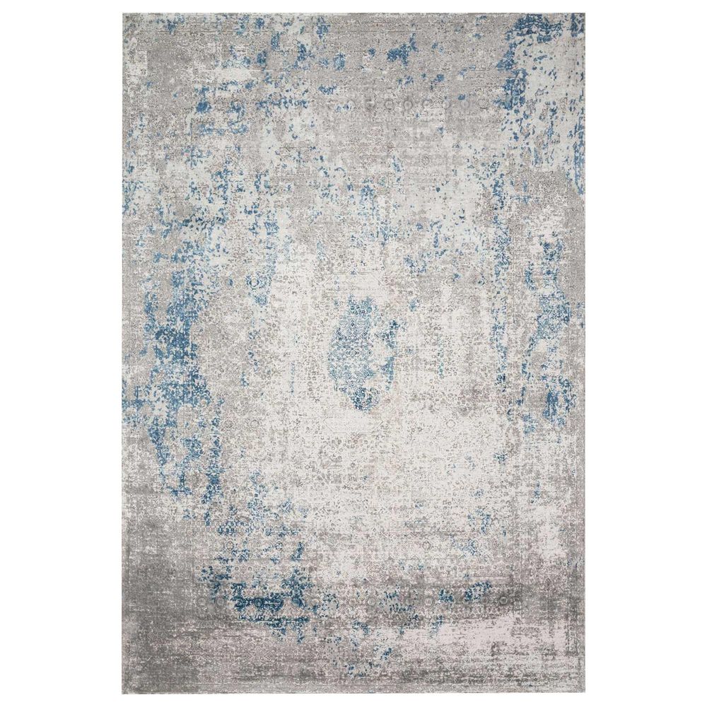 Loloi Sienne SIE-01 9"2" x 12" Dove and Ocean, , large