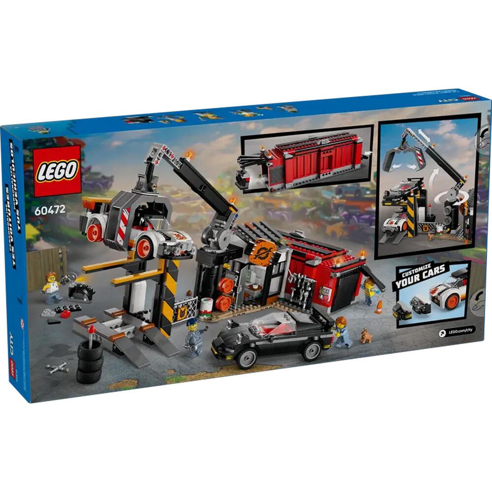 LEGO City Scrapyard with Cars, , large