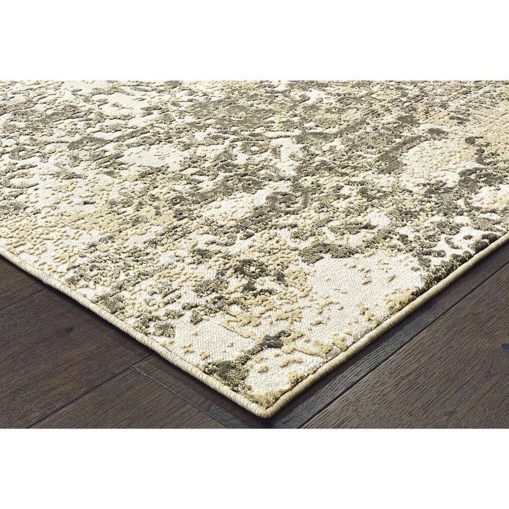 Oriental Weavers Bowen 2067W 3"10" x 5"5" Grey Area Rug, , large