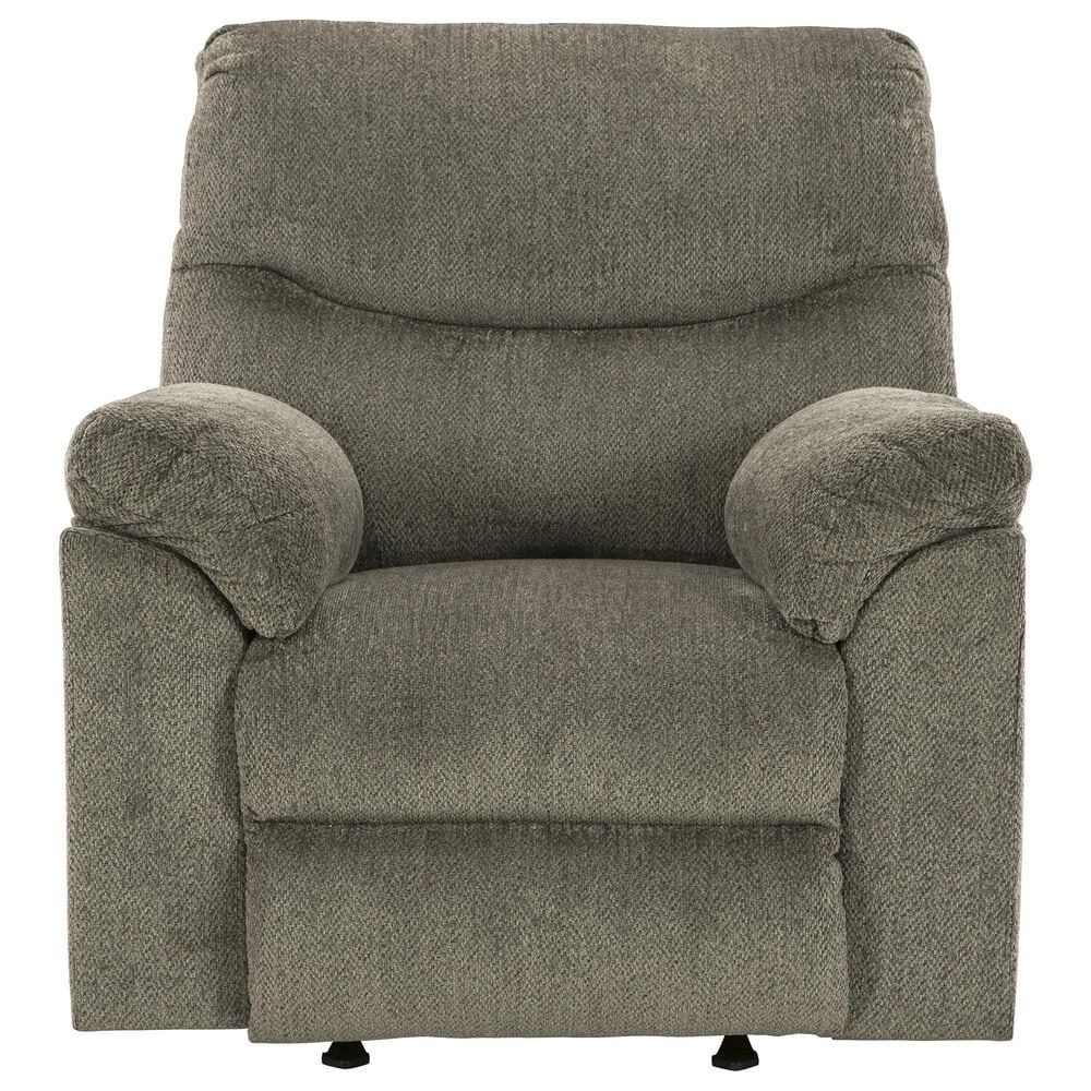 Ashley Alphons Manual Rocker Recliner in Putty, , large