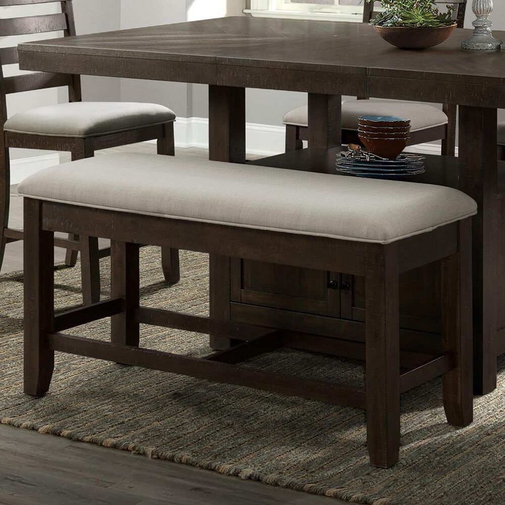 Mayberry Hill Colorado Storage Bench in Brown, , large