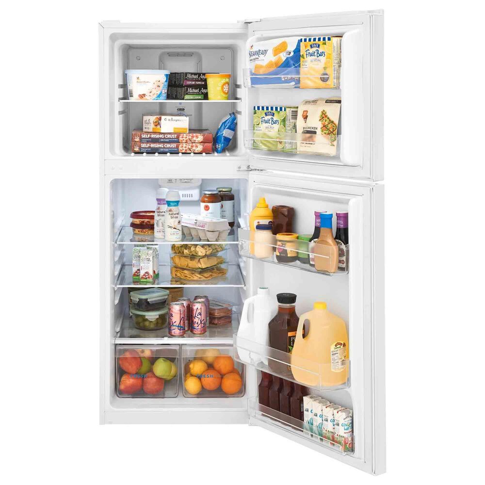 Frigidaire 11.6 Cu. Ft. Top Freezer Apartment-Size Refrigerator in White, , large
