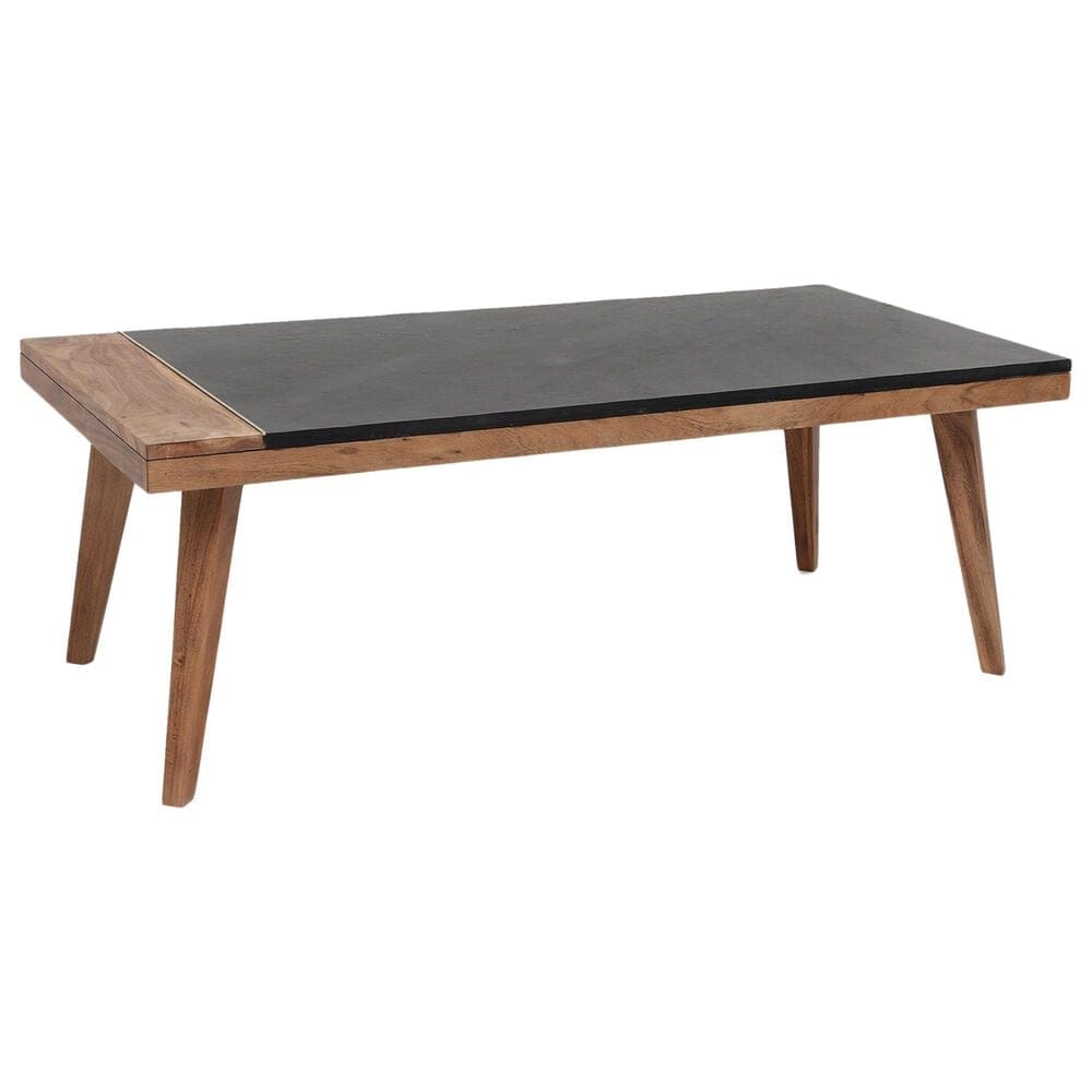 Crystal City Caspian Cocktail Table in Walnut, , large