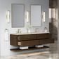 James Martin Allamari 72" Double Bathroom Vanity in Sable with 3 cm Tajnar Eclos Top and Rectangular Sinks, , large