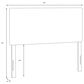 Skyline Furniture Queen Slipcover Headboard in Mirabeau Cream, , large