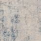 Surya Alpine 8"10" x 12"4" Blue, Pale Blue, Off-White, Gray and Charcoal Area Rug, , large