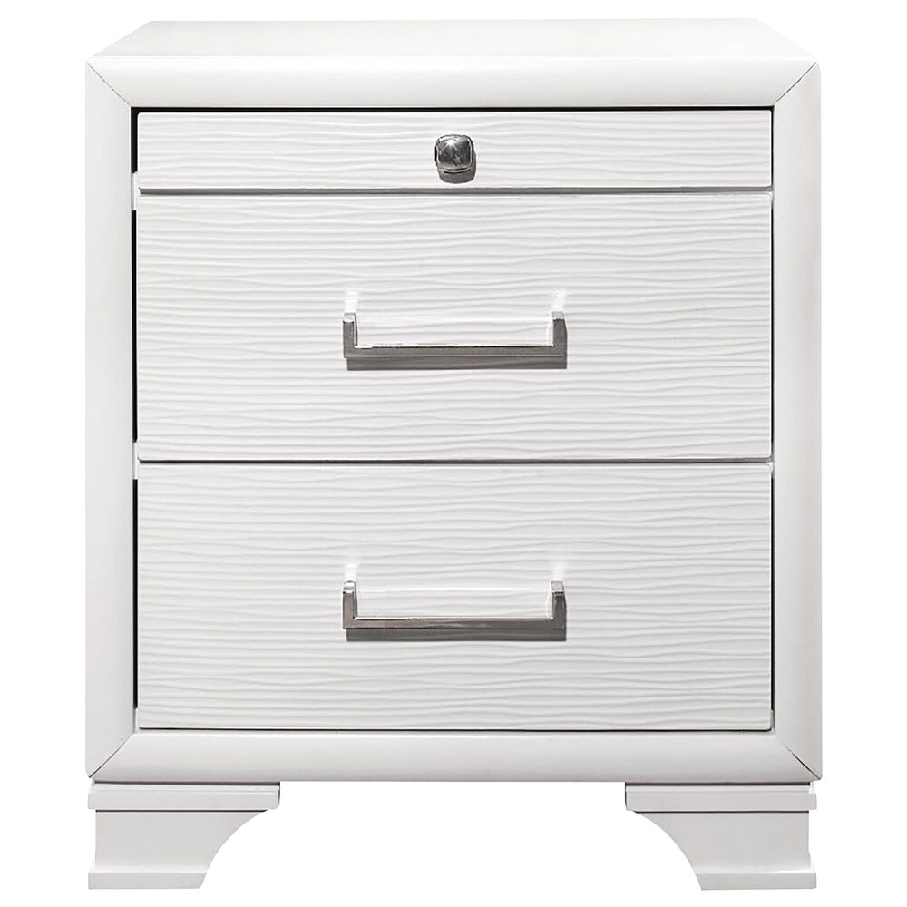 Global Furniture USA Jordyn Nightstand in White, , large