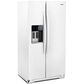 Whirlpool 21 Cu. Ft. 36" Wide Counter Depth Side-by-Side Refrigerator in White, , large