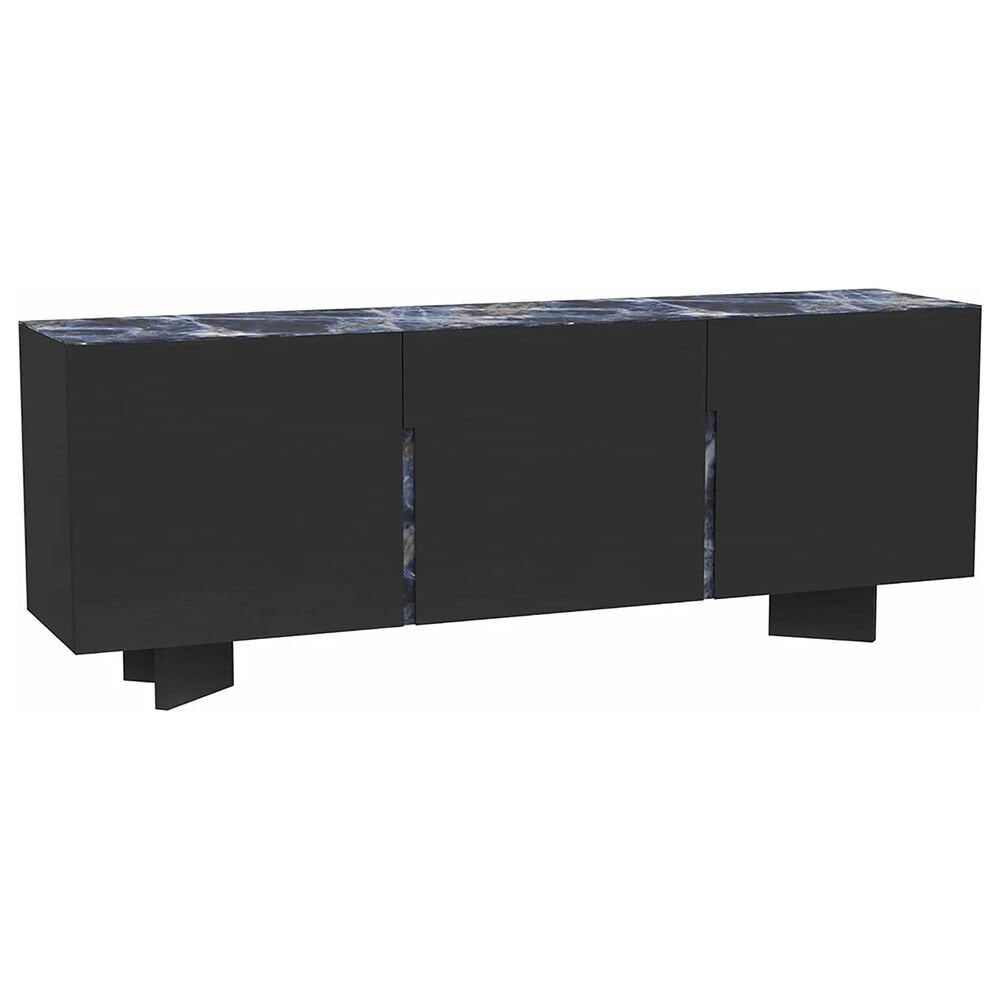 Bellini Modern Living Fargo Sideboard in Sodalite Blue and Black, , large