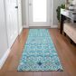 Dalyn Rug Company Portico PO4 Teal 2"3" x 7"6" Runner, , large