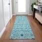 Dalyn Rug Company Portico PO4 Teal 2"3" x 7"6" Runner, , large