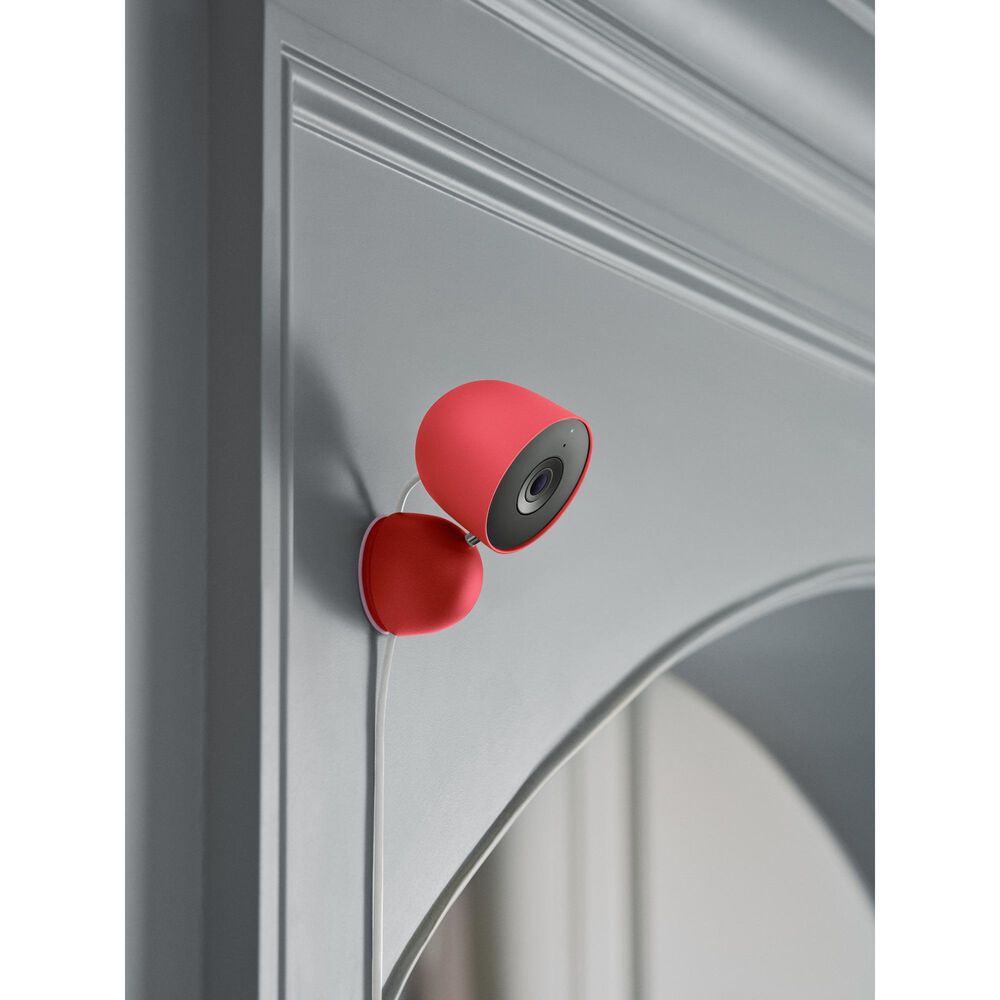 Google Nest Indoor Smart Security Camera in Berry (3rd Gen), , large
