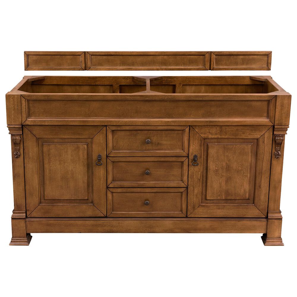 James Martin Vanities Brookfield 60" Double Vanity Cabinet in Country Oak, , large