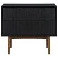 Blue River Carnaby 3-Piece King Bed Set in Black Brushed and Bronze, , large