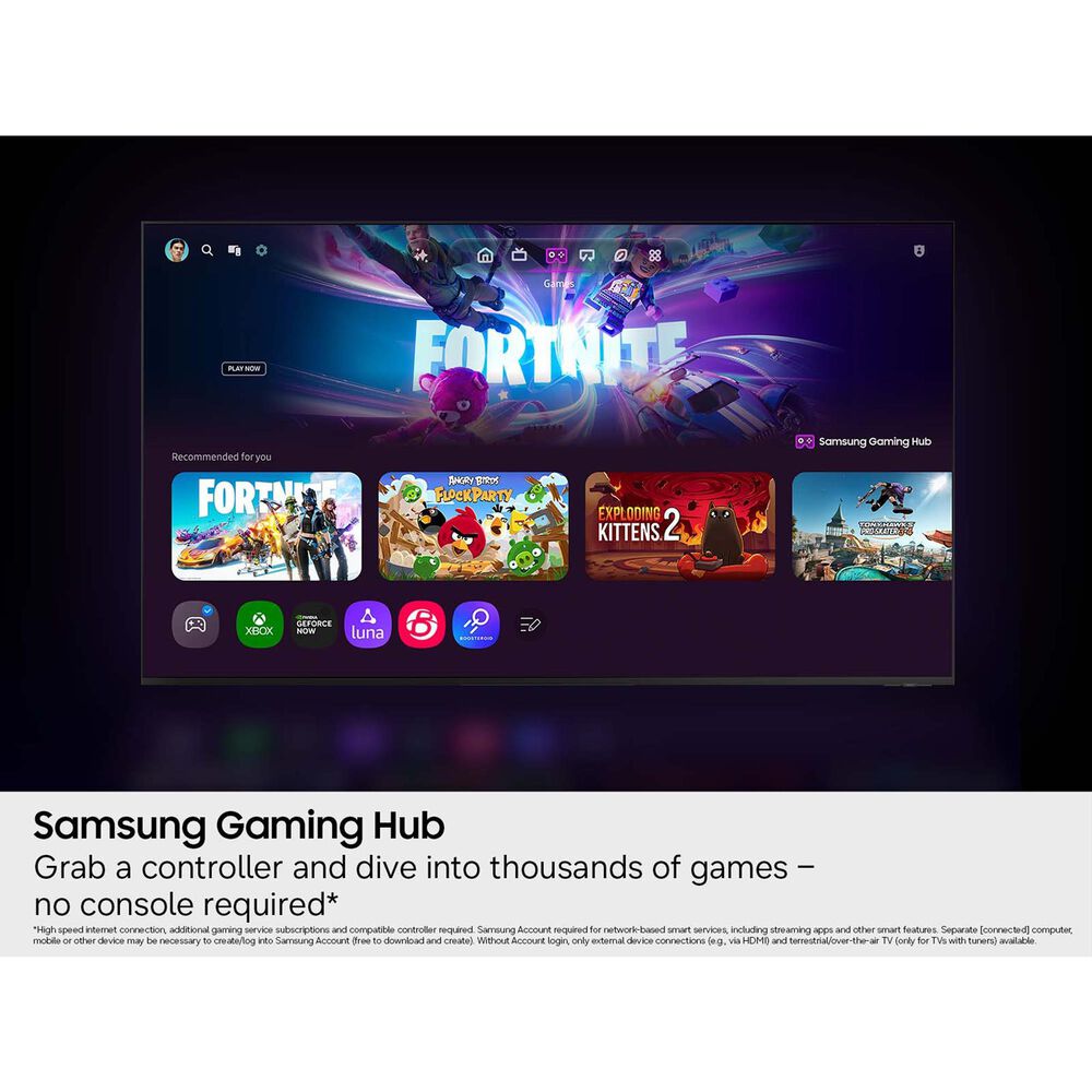 Samsung 55" Class S85H OLED 4K UHD Vision AI in Black - Smart Tizen TV (2026), , large