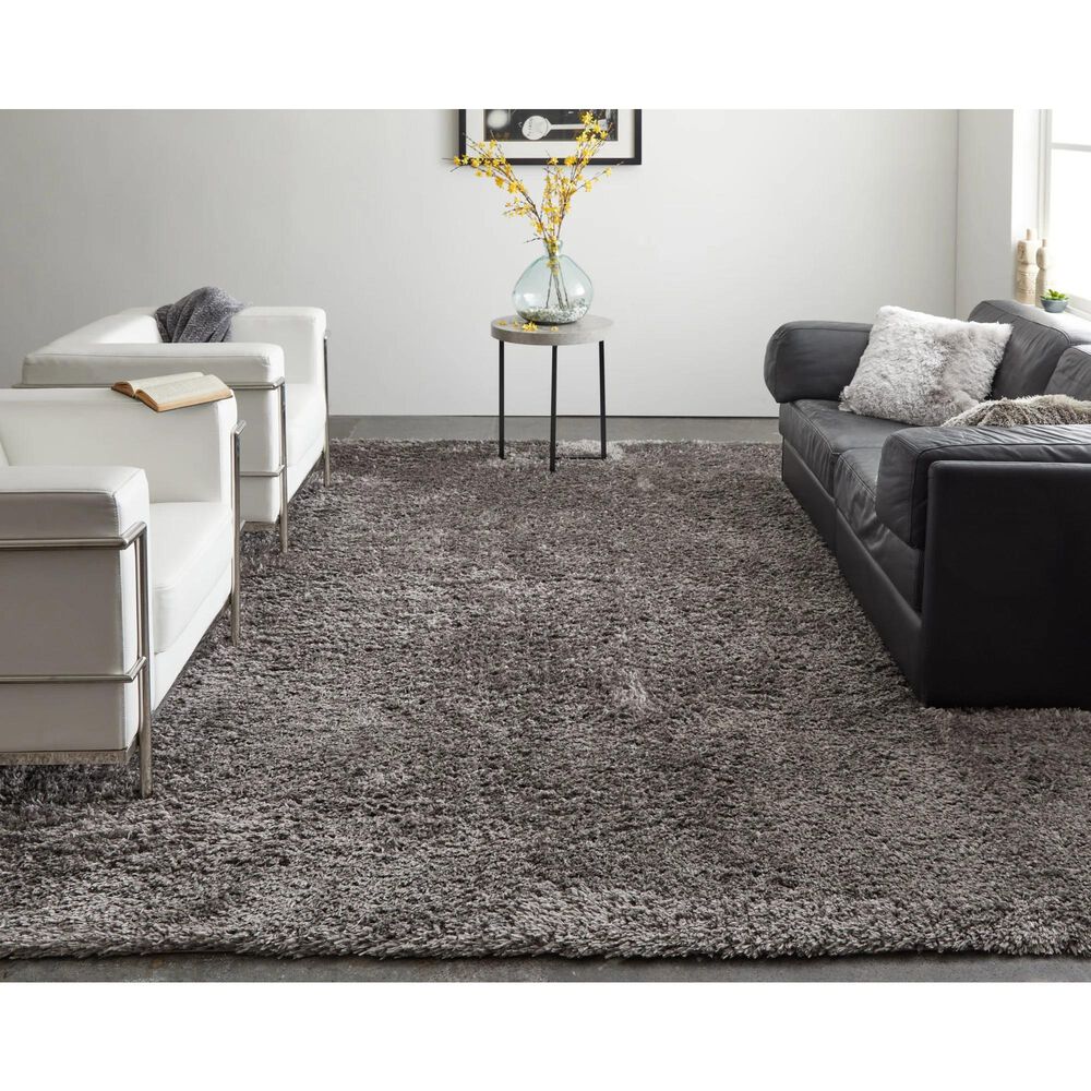Feizy Darian 7&#39;11&quot; x 10&#39; Gray Area Rug, , large