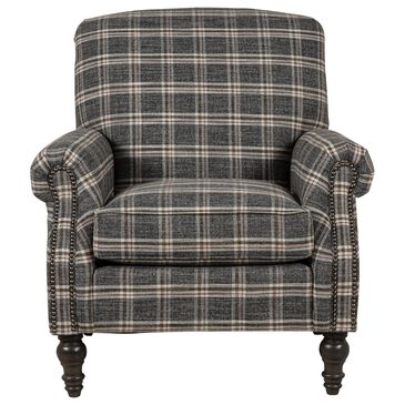 Smith Brothers Occasional Chair in Charcoal Gray, , large