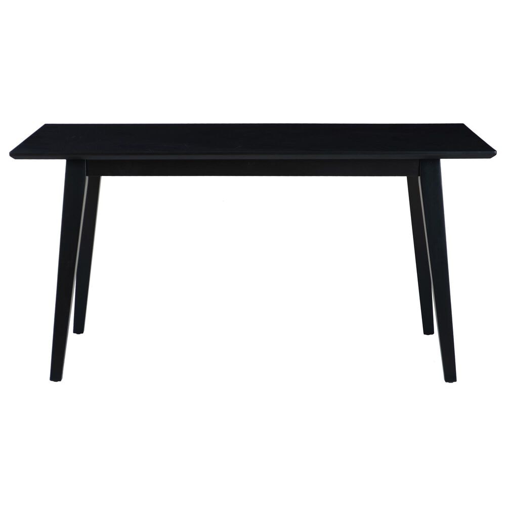 Linon Home Decor Cadence Dining Table in Black - Table Only, , large