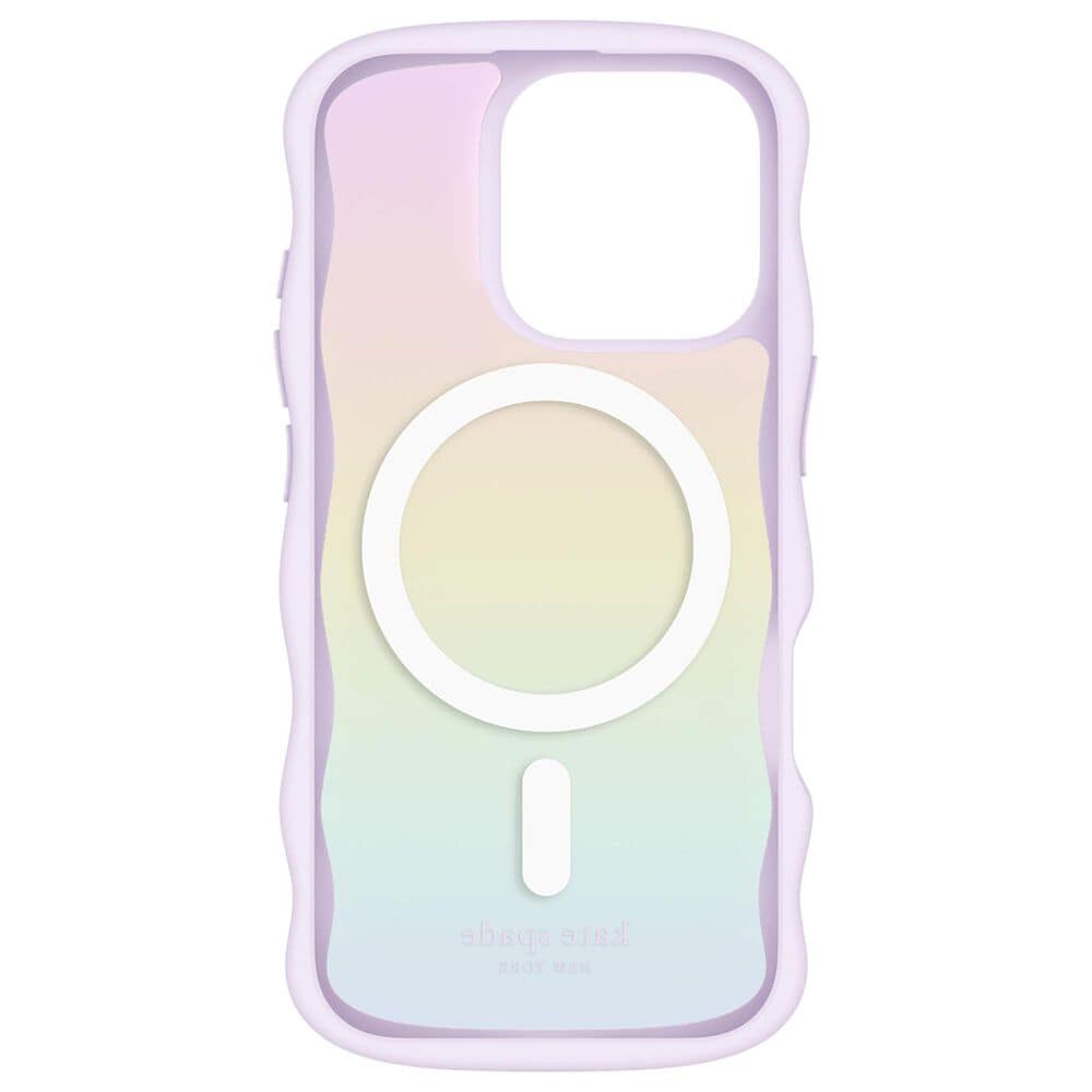 Kate Spade Wavy MagSafe Case for Apple iPhone 16 Pro in Opal Iridescent, , large