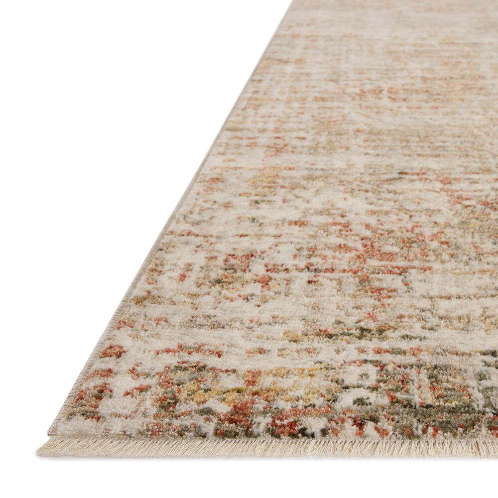 Loloi Nellie Natural and Sunset 2&#39; x 3&#39; Area Rug, , large